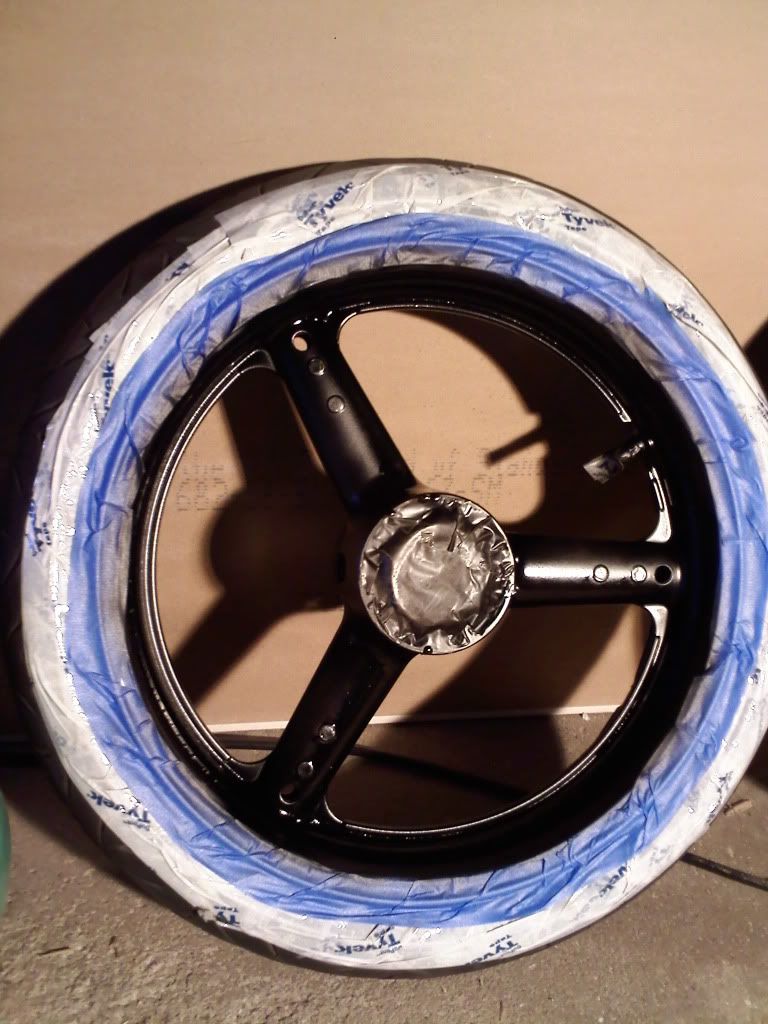 Polishing the lips on stock rims...Prject... Suzuki SV650 Riders Forum