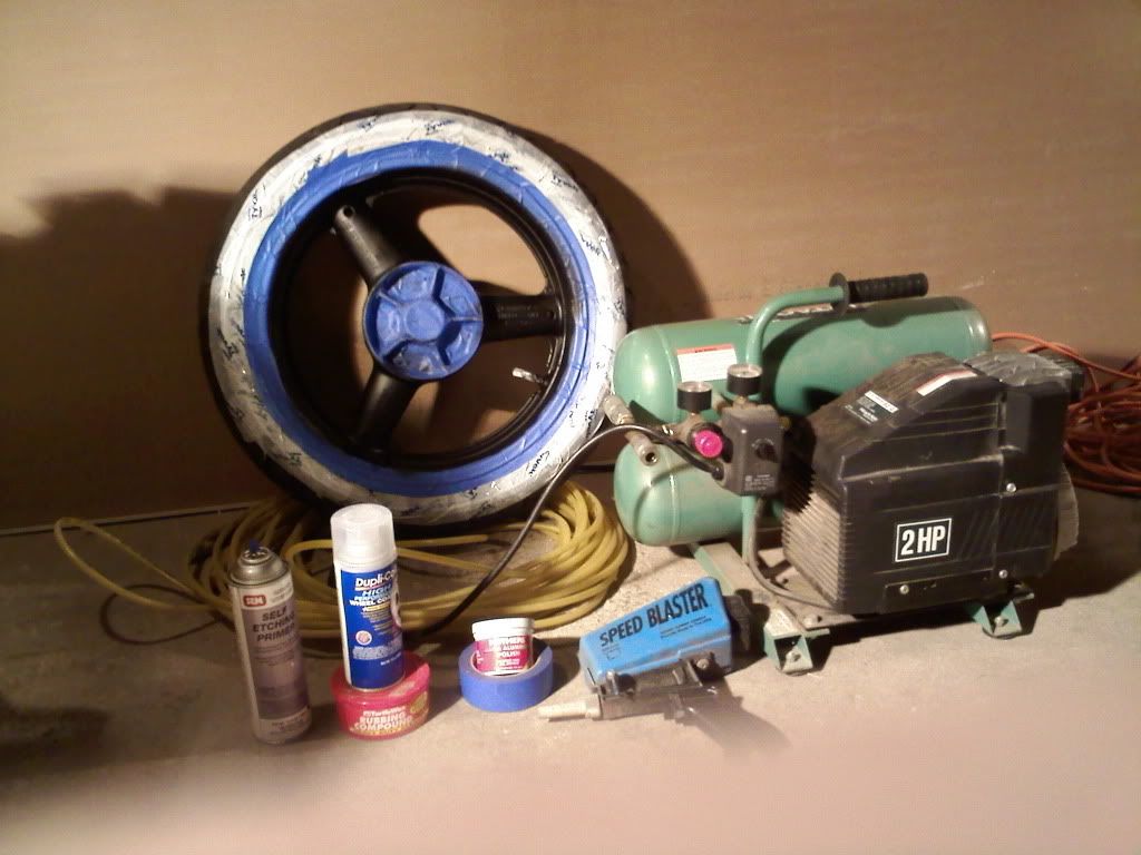 Polishing the lips on stock rims...Prject... Suzuki SV650 Riders Forum