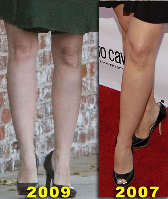 Since we always make fun of Jennifer Love Hewitt's legs I figured I'd mix 