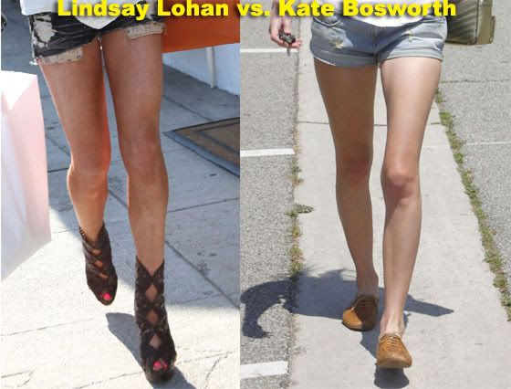 lindsay lohan skinny pictures. Lindsay Lohan vs.