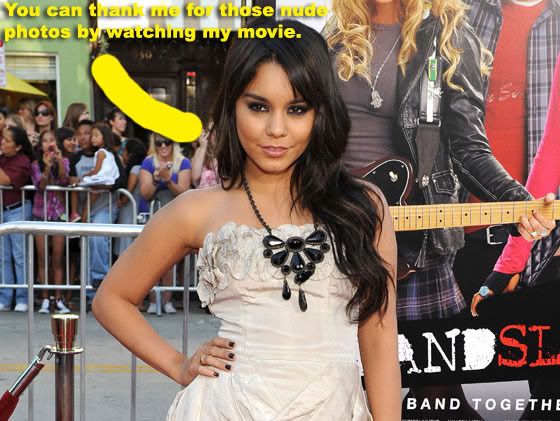 Lost in the mix of the latest "leaked" nude photos of Vanessa Hudgens was 