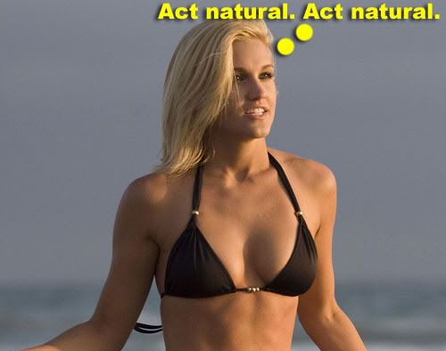 Ashley Roberts Candid Bikini Photos in Malibu