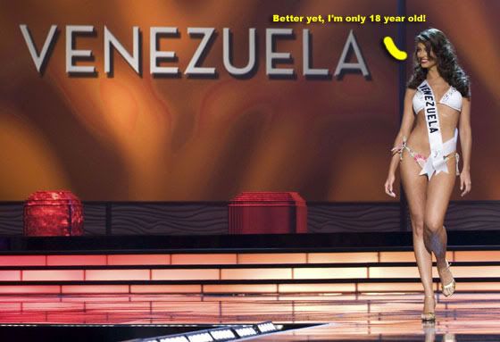 Celebrity Oops - Stefania Fernandez of Venezuela : Miss Universe 2009