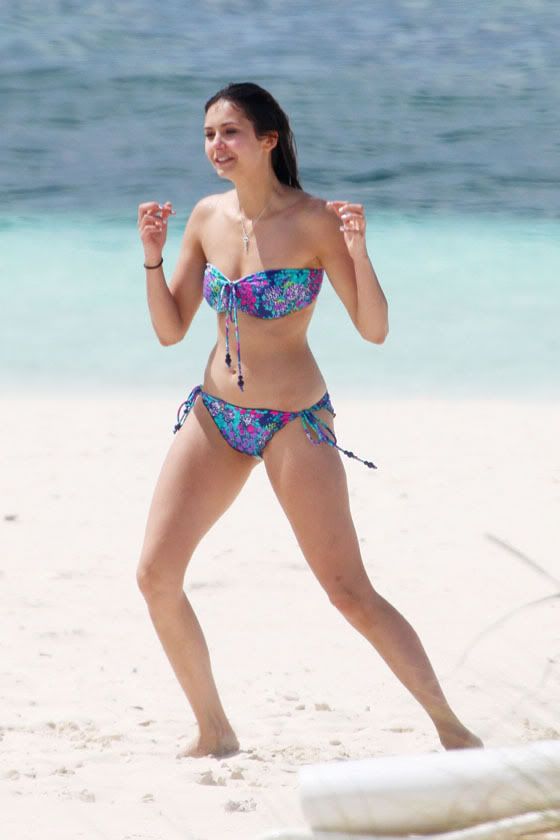 Based on the latest bikini pics of Nina she has gotten a lot more flabby in
