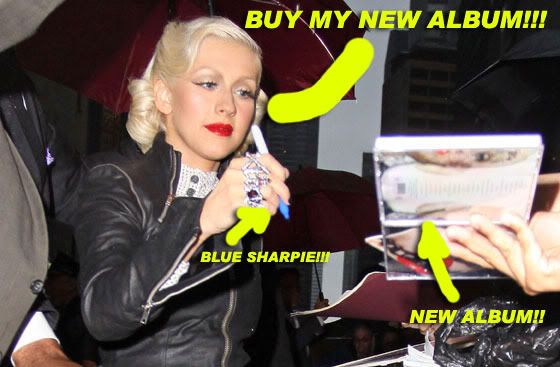 Here's part of one review for Christina Aguilera's new album Bionic 