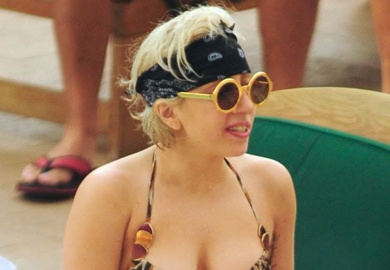 lady gaga without makeup and costumes. odd seeing GaGa without