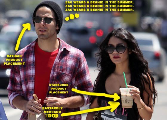 Vanessa Hudgens Drank A Iced-Coffee From Starbucks!