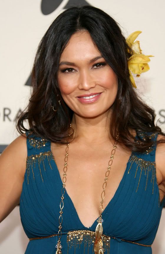 Tia Carrere 50th Annual Grammy Awards Tuesday February 12th 2008 late 