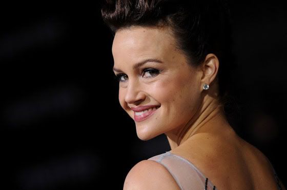 Carla Gugino stars as Cicero in Faster starring Dwayne Johnson and Billy Bob