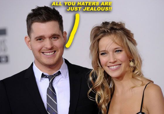 luisana lopilato y michael buble. Canadian singer Michael Buble