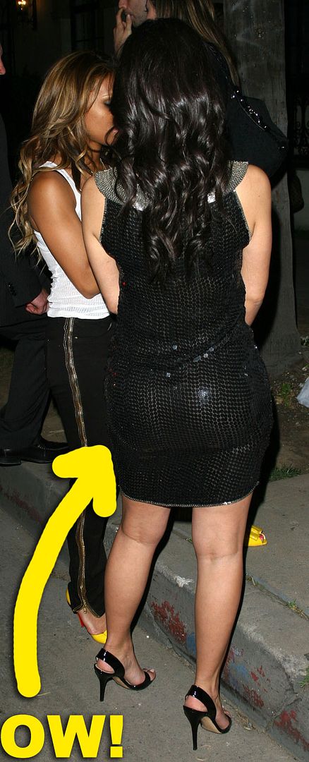 Kim Kardashian Shows Off Her Possibly Fake Ass Cheeks