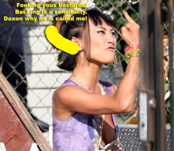 Bai Ling More Pictures From Crank 2 Set