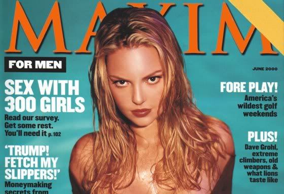 Flashback Katherine Heigl Does June 2000 Maxim Magazine