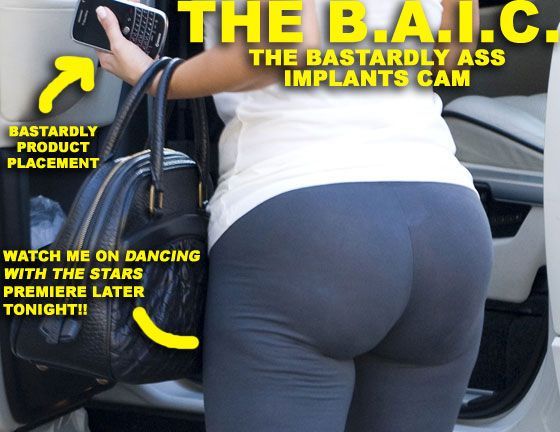 And remember the last time we saw Kim's ass out in full force