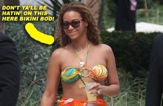 Beyonce Representing The Sistahs inna Bikini Community Ow