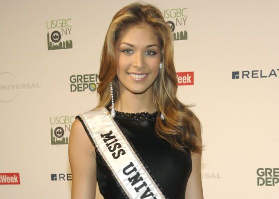 Miss Universe 2008 Dayana Mendoza Joins the Fight Against AIDS by Getting