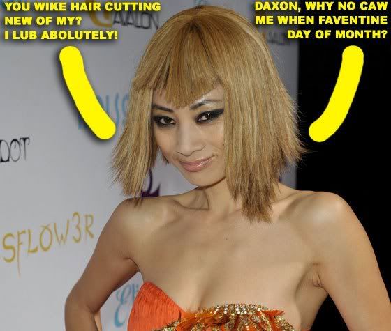 Anyway here's the latest wisdom from Bai Ling