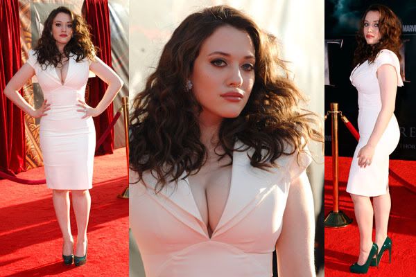 Kat Dennings scored the role of Darcy Lewis in Thor which hits theaters 
