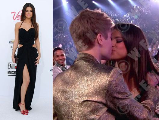 selena gomez 2011 billboard awards dress. one on Selena Gomez#39;s lips