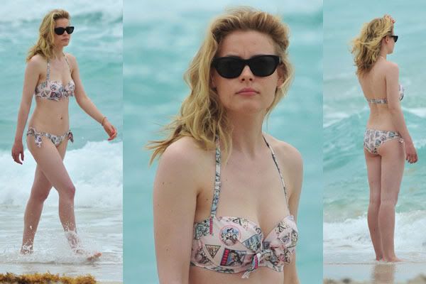 Gillian Jacobs Rocks Agent Provocateur Bikini on Miami Beach