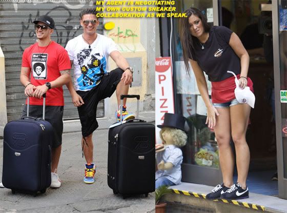 pictures of jersey shore cast in italy. Anyways, the Jersey Shore