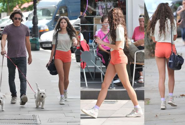 Eliza Doolittle Models The Latest In Prostitute Dog Walking Fashion