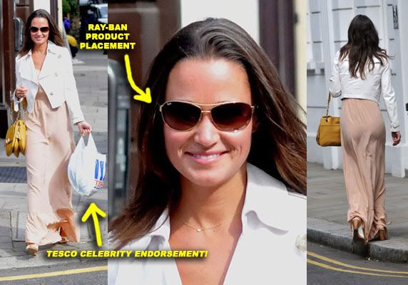 You'd think Kate would at least hook Pippa up w a couple of her servants to