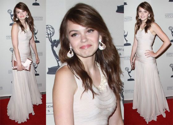 Aimee Teegarden most recently starred in Disney's Prom and earlier in the