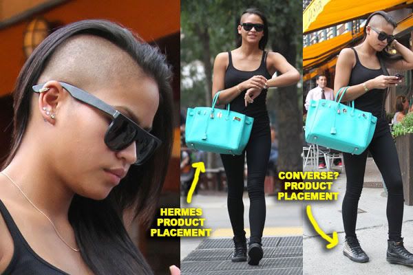 Cassie's certainly making it seem like she's living the NYC high life