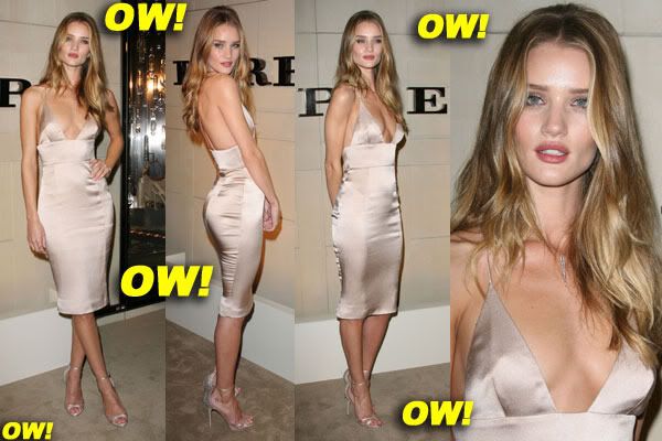 As usual the sultry Rosie HuntingtonWhiteley didn't disappoint as she 