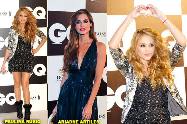 These were snapped last night at GQ's Men of the Year 2011 Awards event held