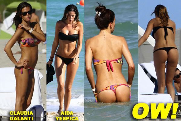 For those of you who missed the first batch of bikini pics check here