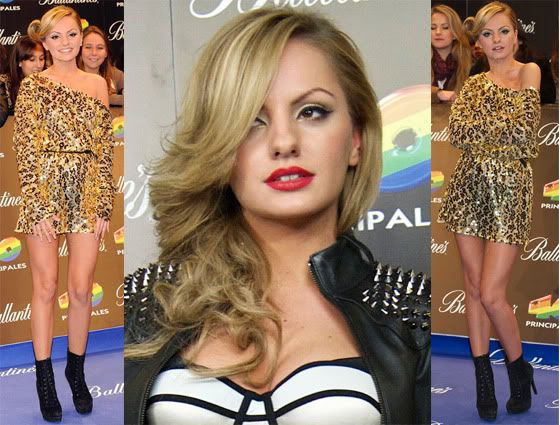 Alexandra Stan 40 Principales Awards 2011 in Madrid