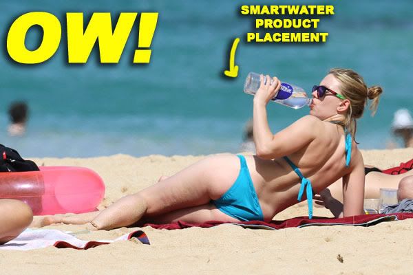 Hawaii Scarlett Johansson Bikini Pics with Boyfriend Nate Naylor OW