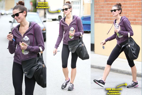 Ashley Greene was back to her daily workout routine after spending a few 