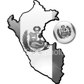 ist2_1314035_peru_vector.jpg Peru Map Flag Black and White