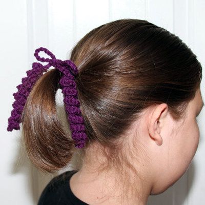 Crochet Hair Spirals 