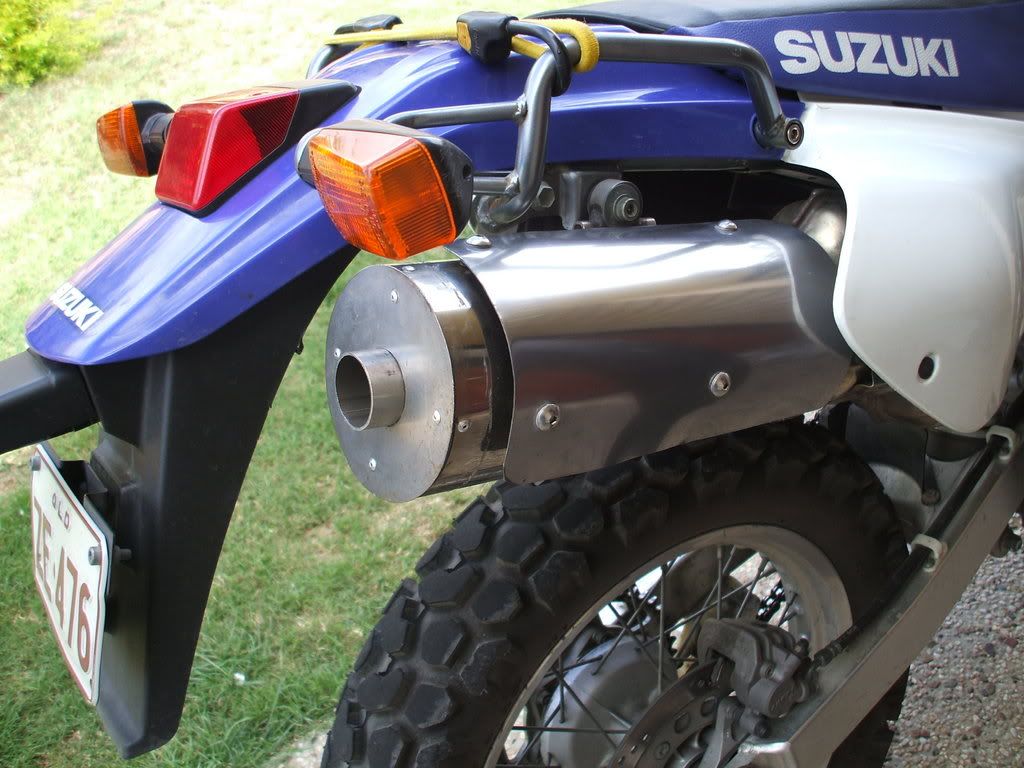 dr650 quiet exhaust