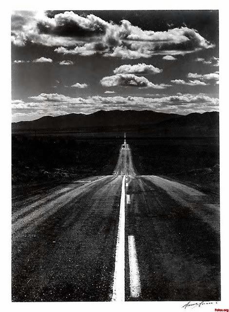 ansel adams photography road. Ansel-Adams-Road-Nevada-Desert