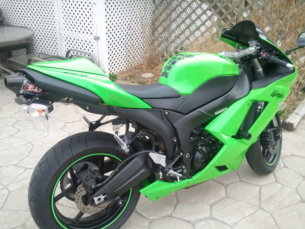 07 ZX6R Frame Sliders Kawasaki Ninja ZX Forum