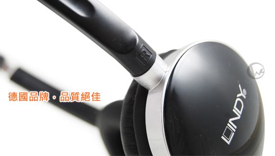 LINDY 林帝 輕量型 HF-20 頭戴式耳機 (20257) 04