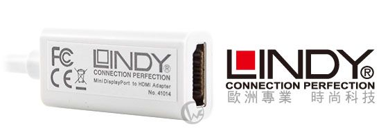 LINDY L mini DisplayPort  HDMI v/ഫ (41014)iۮeThunderboltj 03