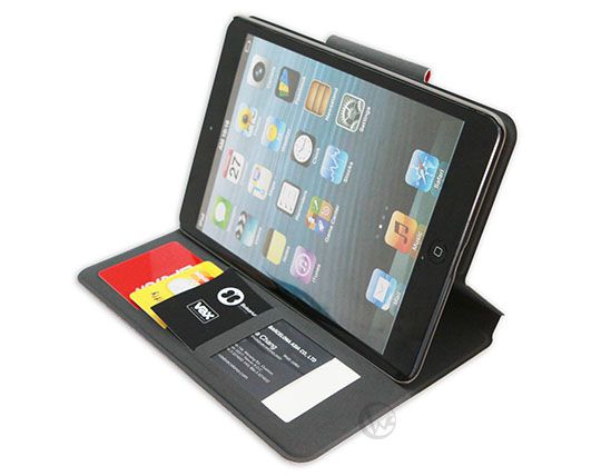 Obien 歐品漾 iPad mini/mini retina 卡片夾層 書套式保護套 02