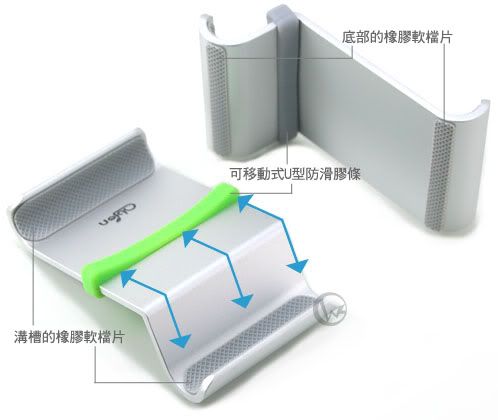 Obien mini iStand 台灣製 鋁合金 雙角度 智慧型手機座 16