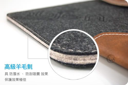obien 台灣製 高級羊毛氈 防刮 吸震 手機 保護套 16