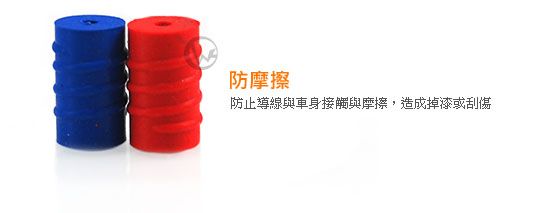 INNOVITY 台灣製 1.8mm 煞車線 專用 橡膠材質 導線豆 IN-BC-3DA [6入/包] 02