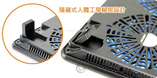 JetArt 捷藝 CoolStand Ultra 超靜音 筆電散熱器 NPA160 02