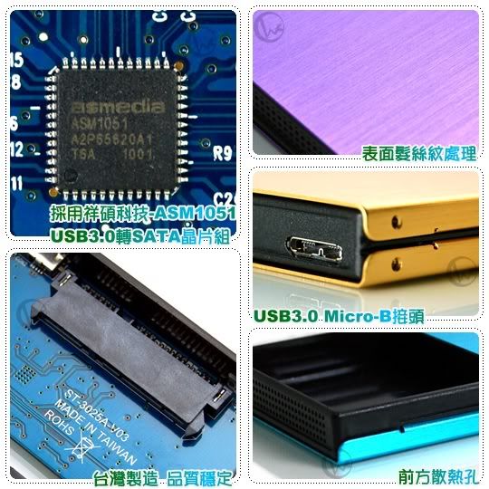 SPARTA 2.5吋 SATA硬碟 轉 USB3.0 外接盒 02