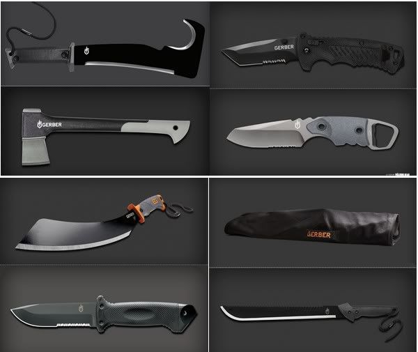 GERBER ZOMBIE APOCALYPSE SURVIVAL KIT NEW 30000601 LMT QTY eBay