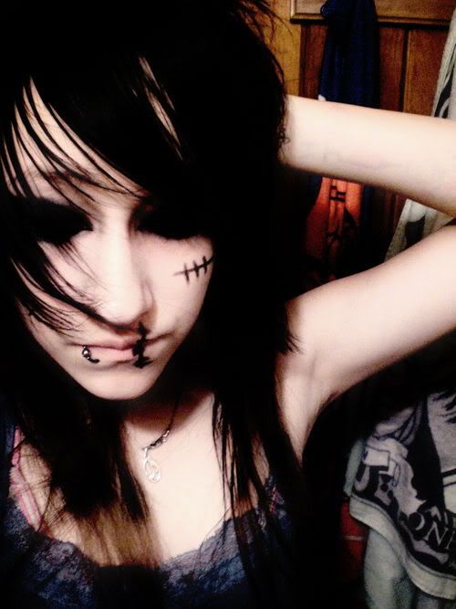 cool scene hair